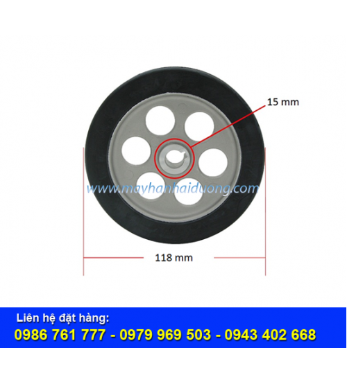 Bánh xe rùa hàn HQC 148MM