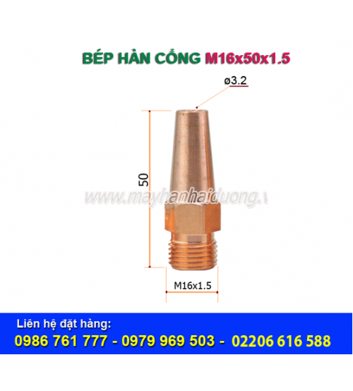 Bép cổng M16x50 - 3.2