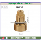 Đầu kẹp hàn bulong M22