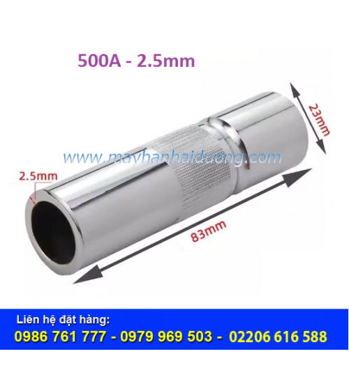 Chụp khí mỏ MIG 500A 2.5MM