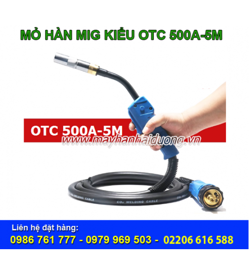 MỎ HÀN MIG KIỂU OTC 500A -5M